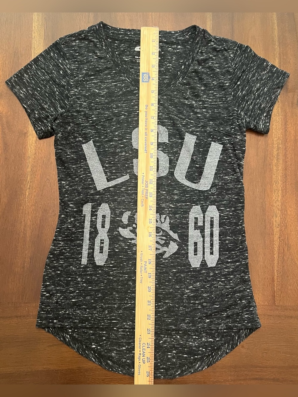 2 FOR 1: Women’s LSU V-Neck Short Sleeve Shirts! Size Medium. 💜💛 - Picture 7 of 14